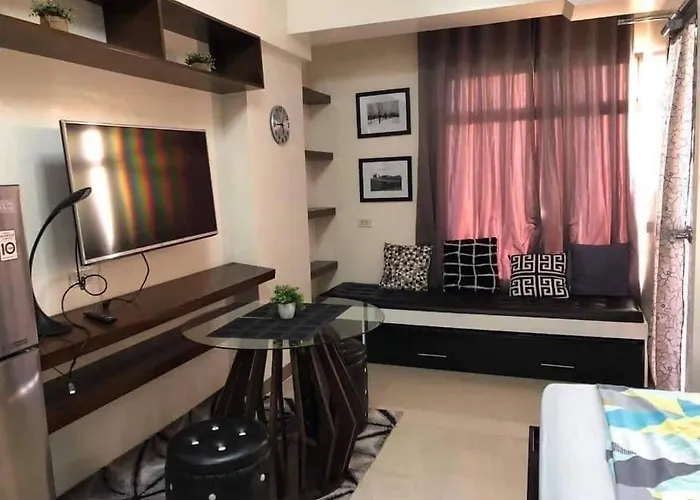 Apartment Mabolo Garden Flat A1 Rooftop Pool Near Ayala Mall *