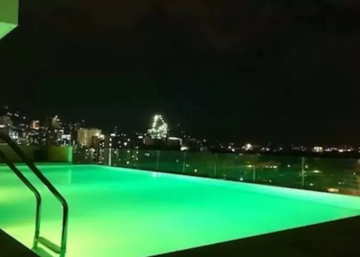 Mabolo Garden Flat A1 Rooftop Pool Near Ayala Mall *